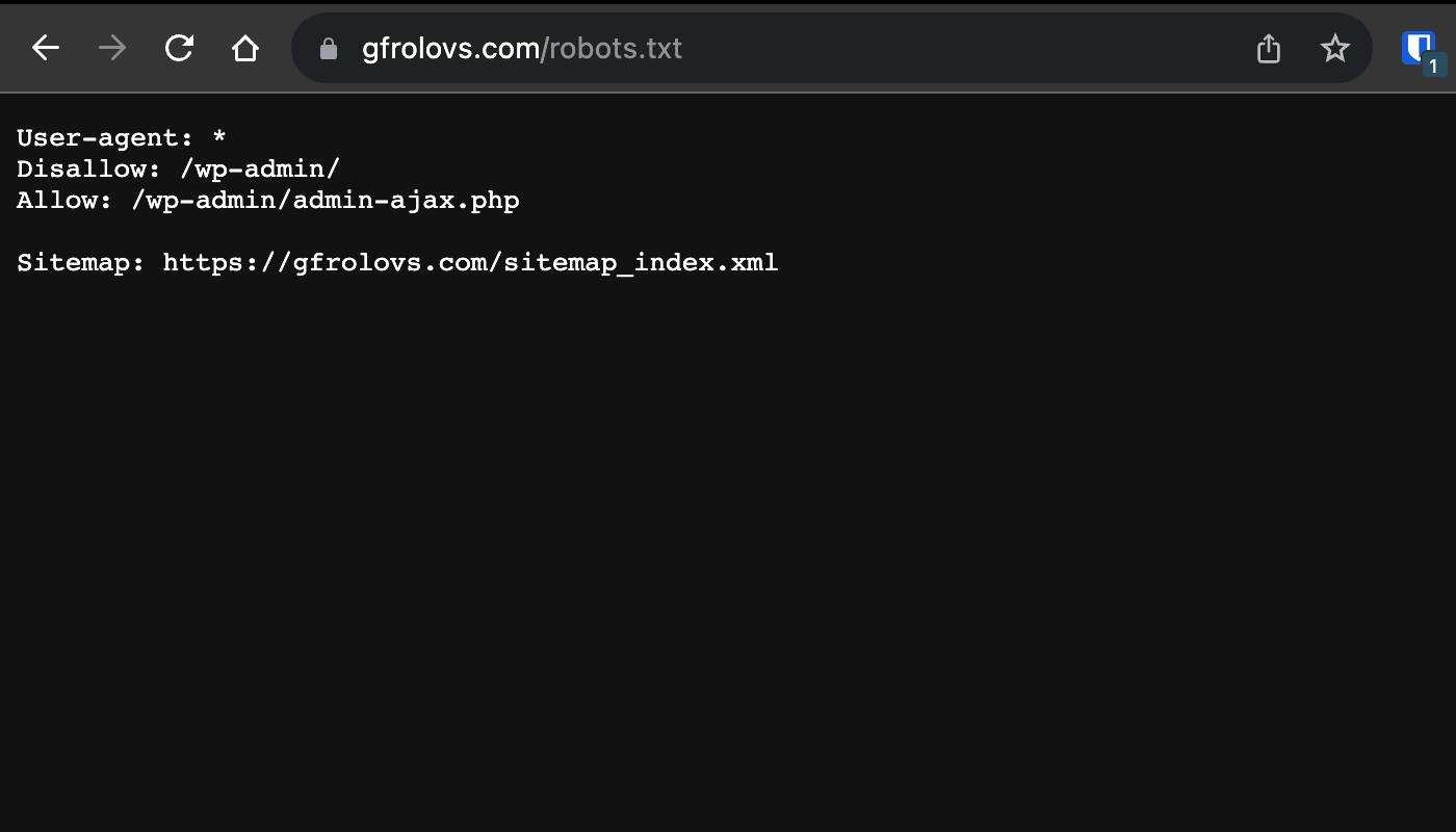 gfrolovs.com - robots.txt fails